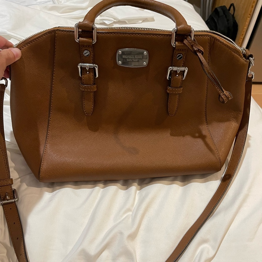Michael Kors purse , Tan , lightly used